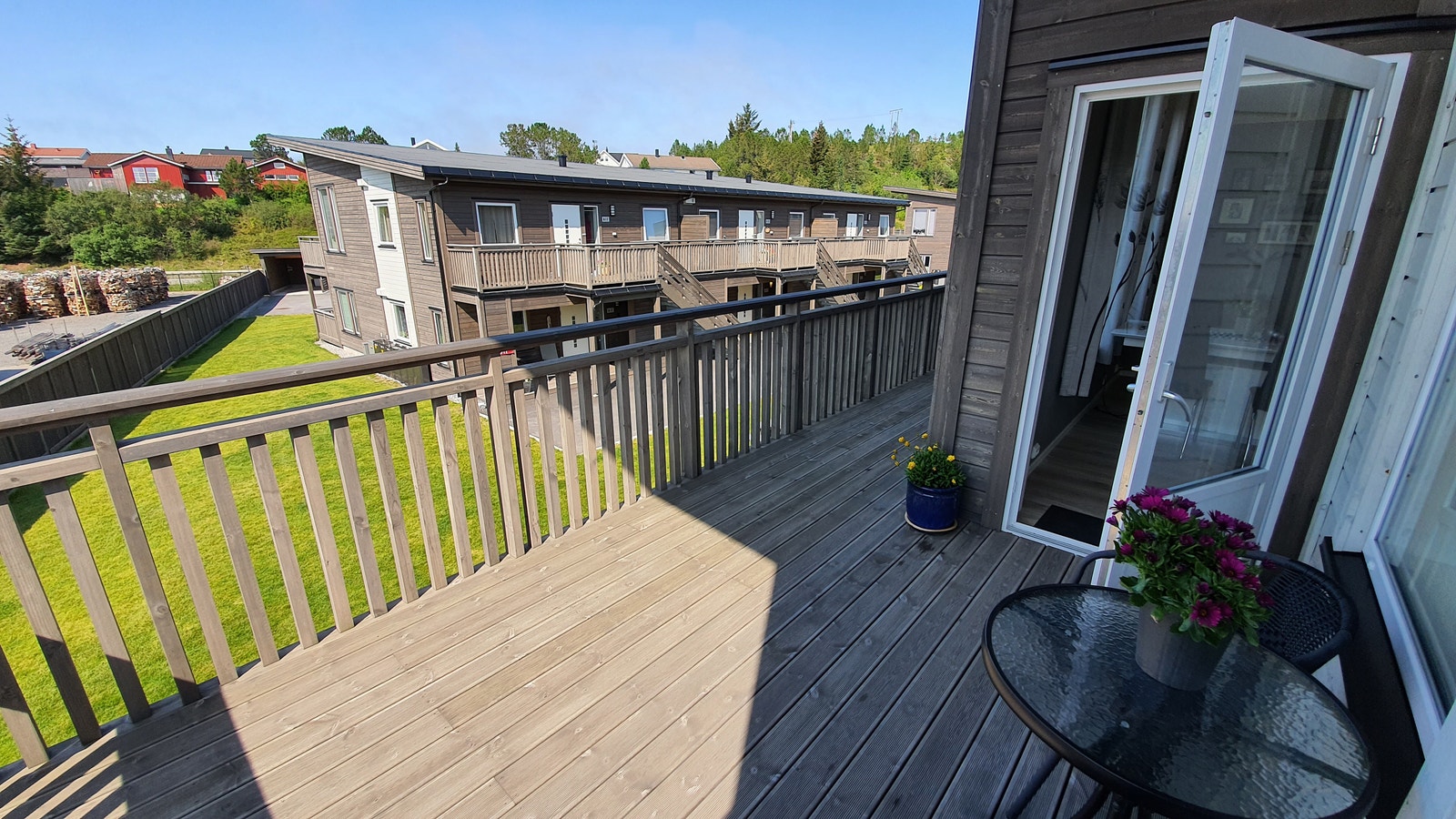 Balkong begge sider Galleribilde