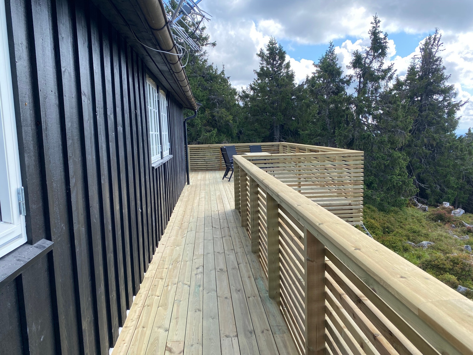 Ny terrasse på 42m2 august 2021 Galleribilde