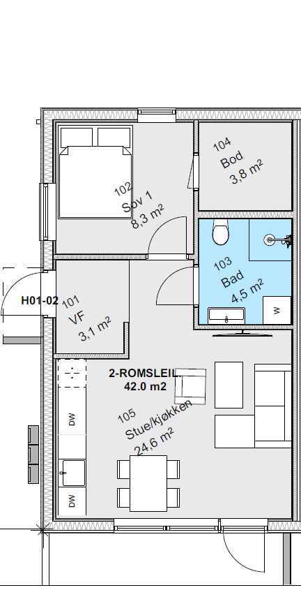 Planløsning Galleribilde