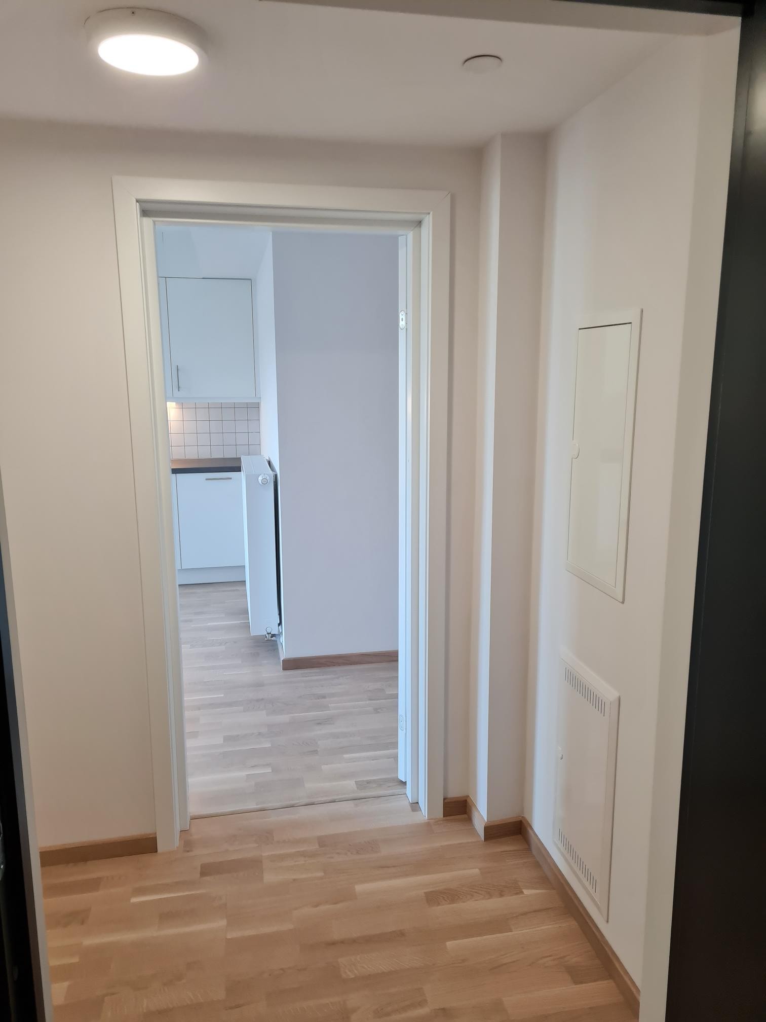 Inngangsparti med god plass Galleribilde