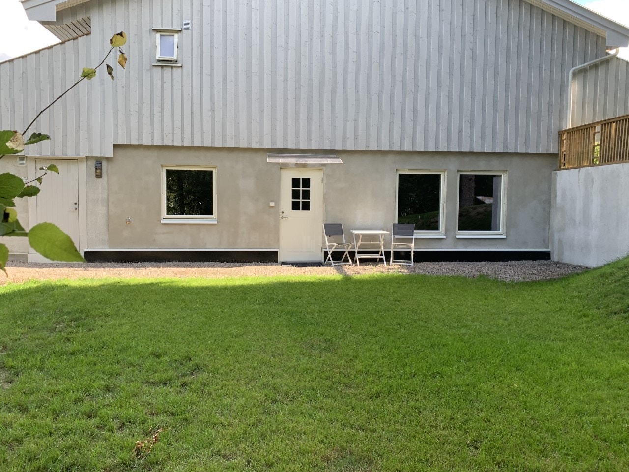 Ute med egen uteplass Galleribilde