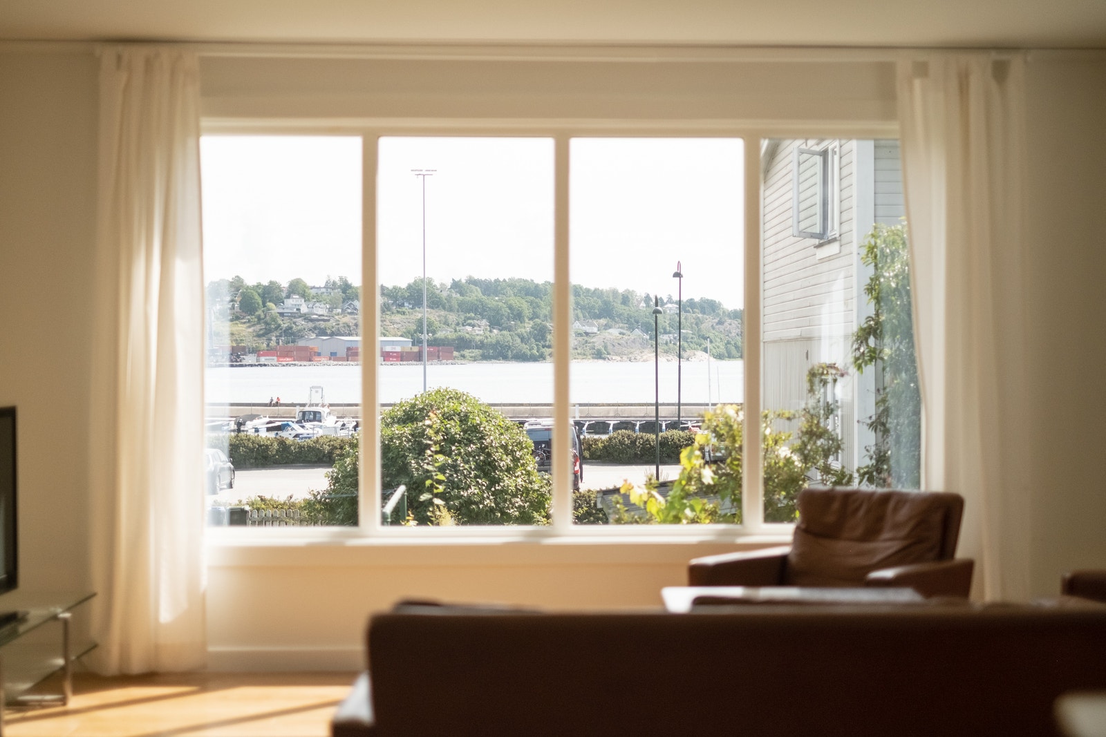 Utsikt fra stue Galleribilde