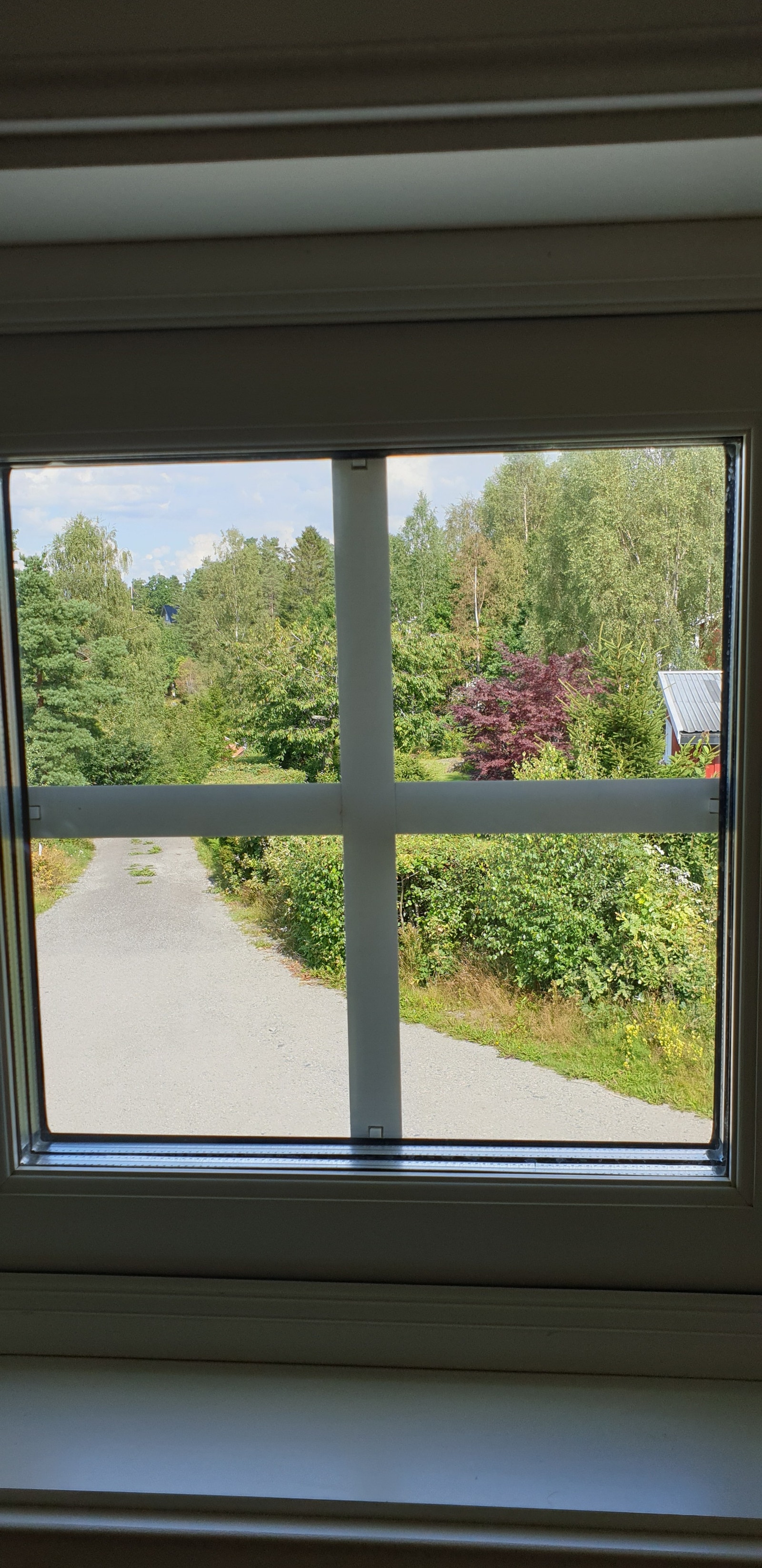 Utsikt fra stuevindu Galleribilde