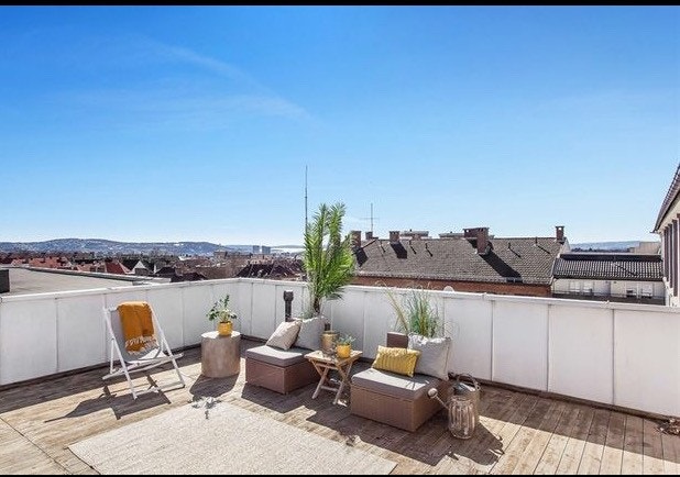 Felles takterrasse Galleribilde