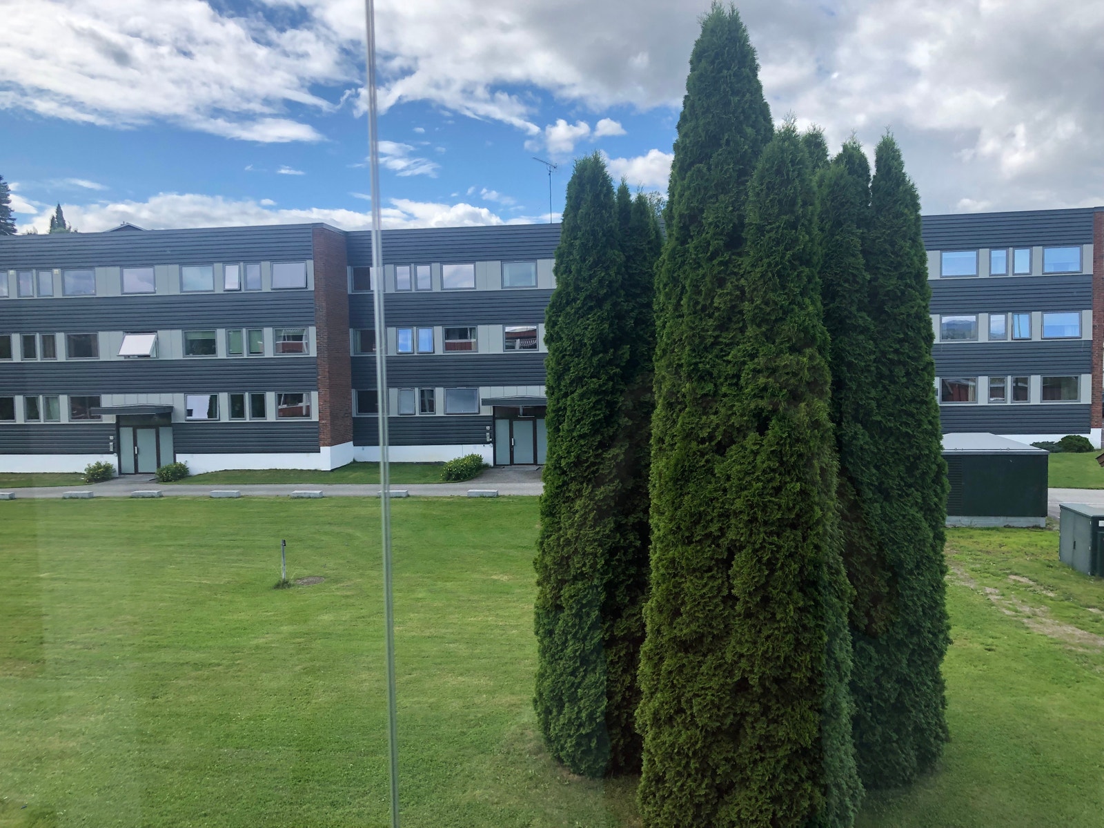 Utsikt fra veranda Galleribilde