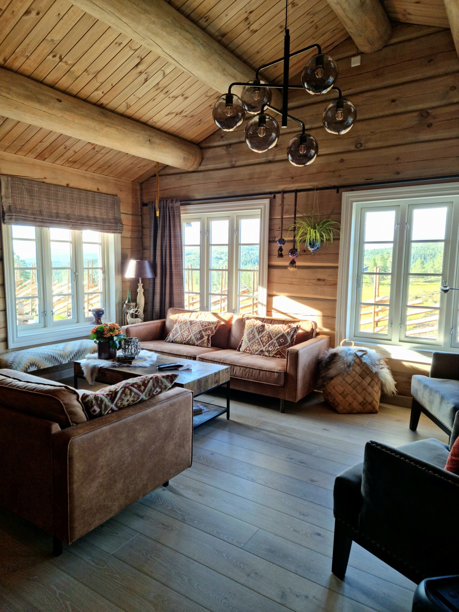 Hjemmekoselig stue Galleribilde