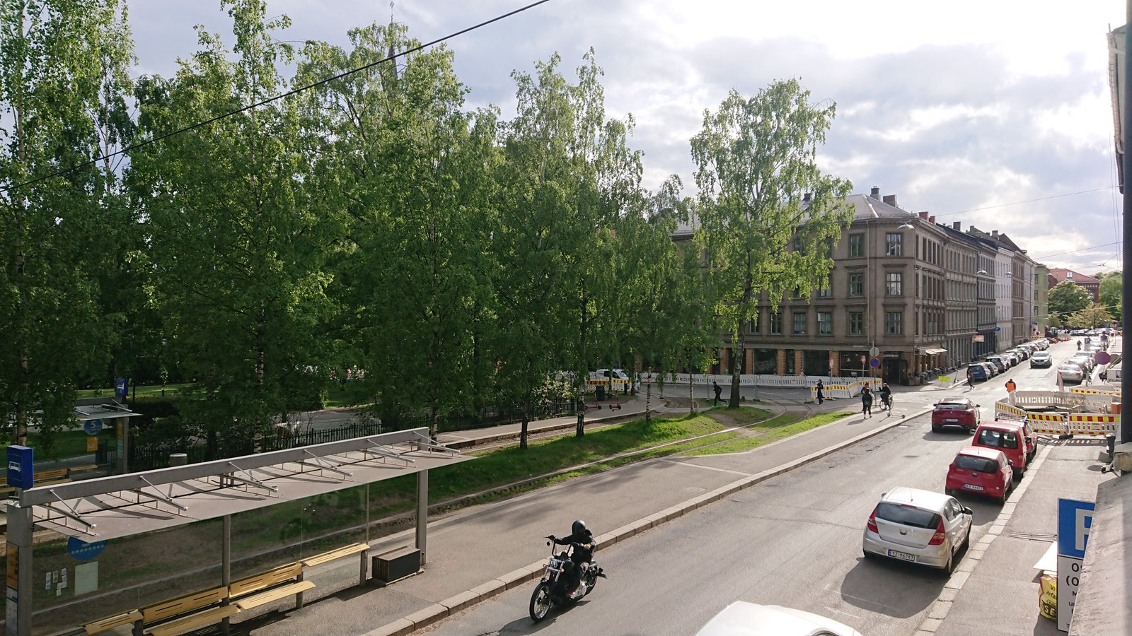 Utsikt over Birkelunden fra 3 soverom Galleribilde