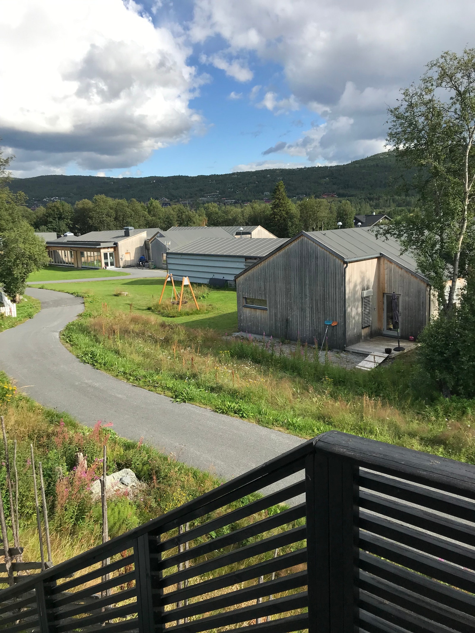 Verandautsikt mot Vestlia Galleribilde