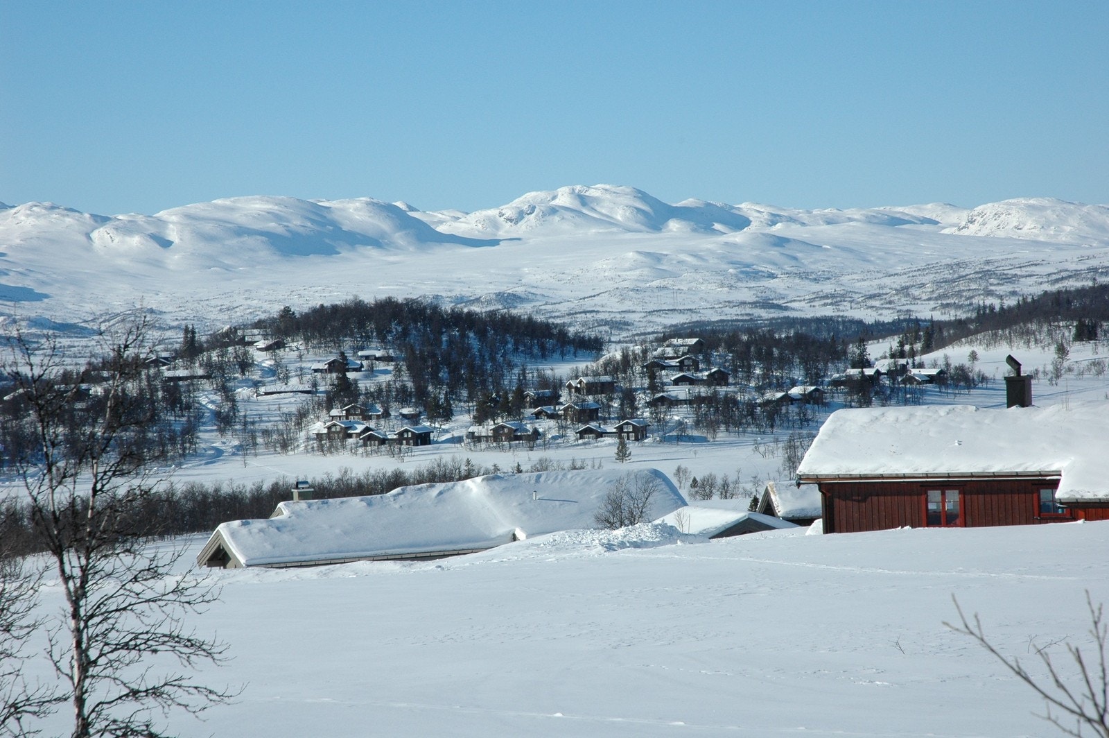 150 km med varierte langrennsløyper – rett ut fra hyttedøra! Galleribilde