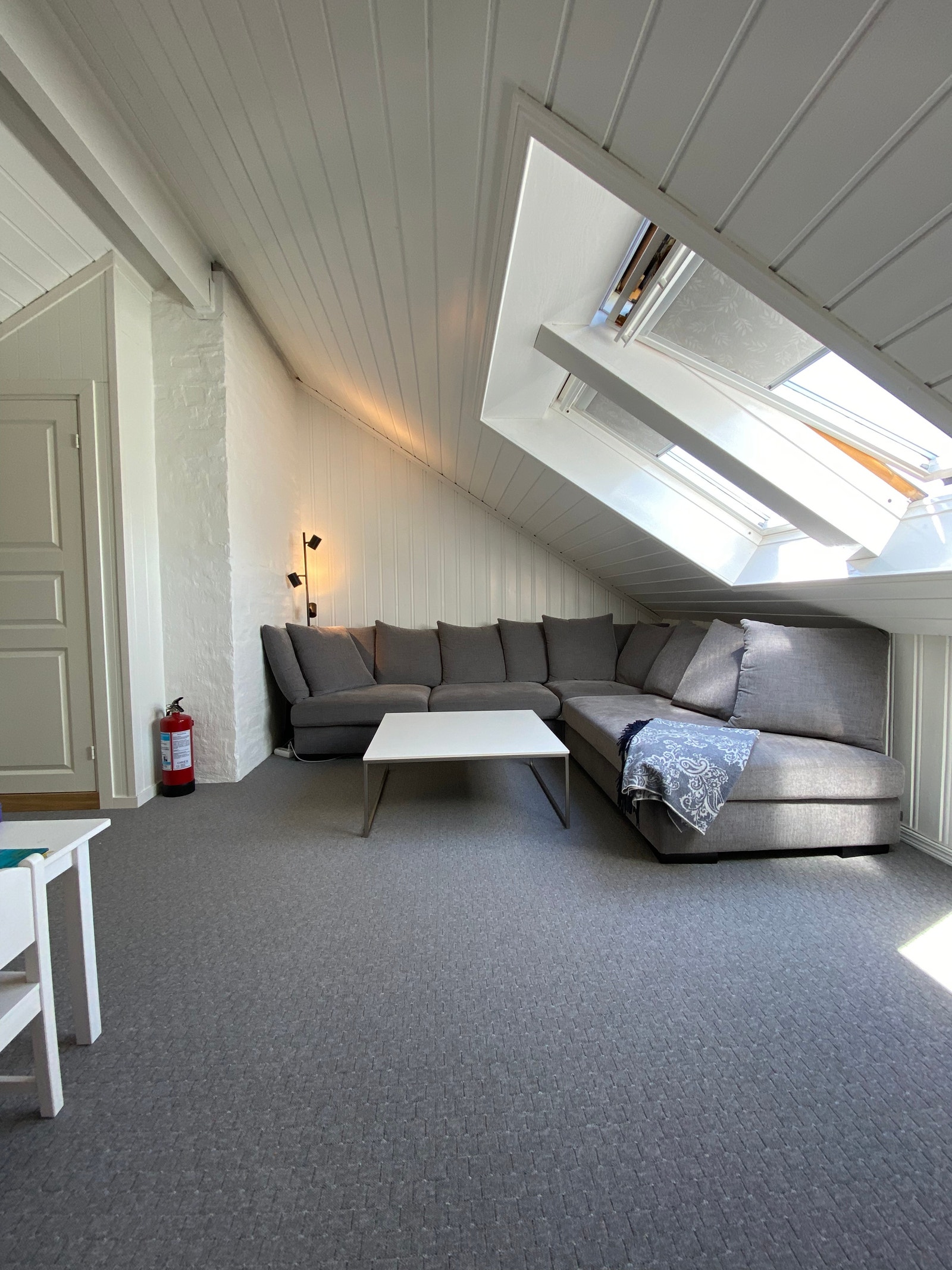 Det er mye høyere under taket enn det ser ut som. Galleribilde