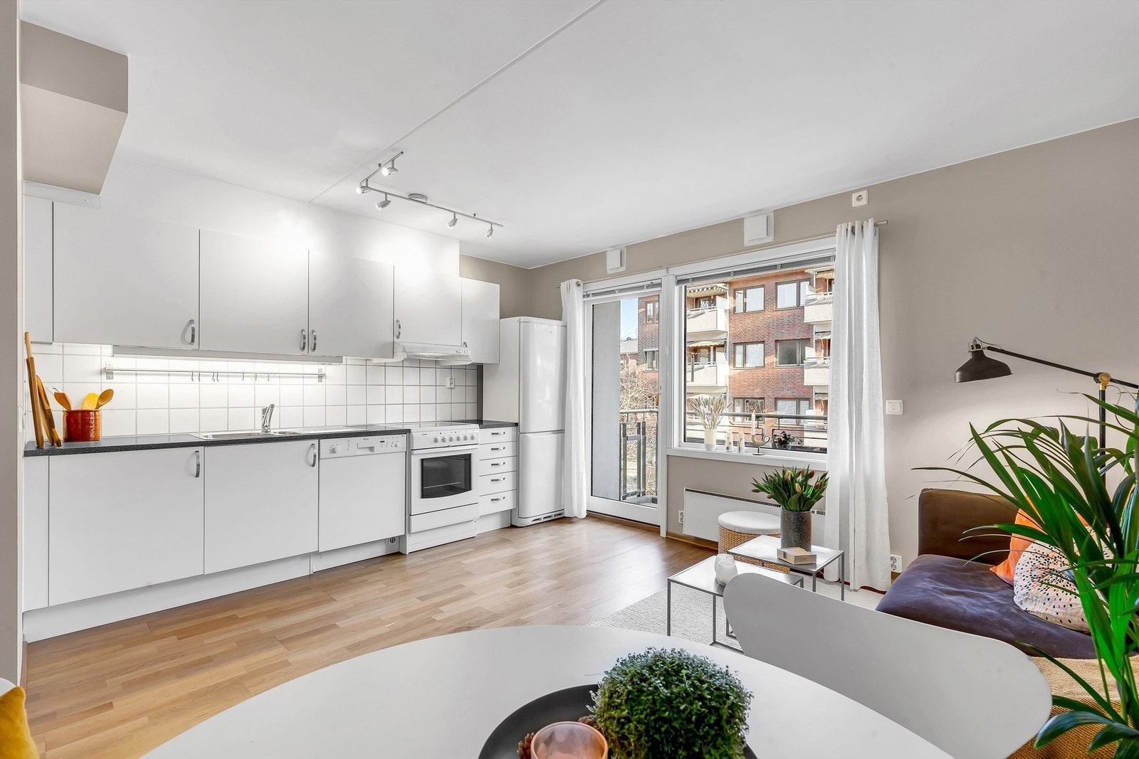 Stue/kjøkken Galleribilde