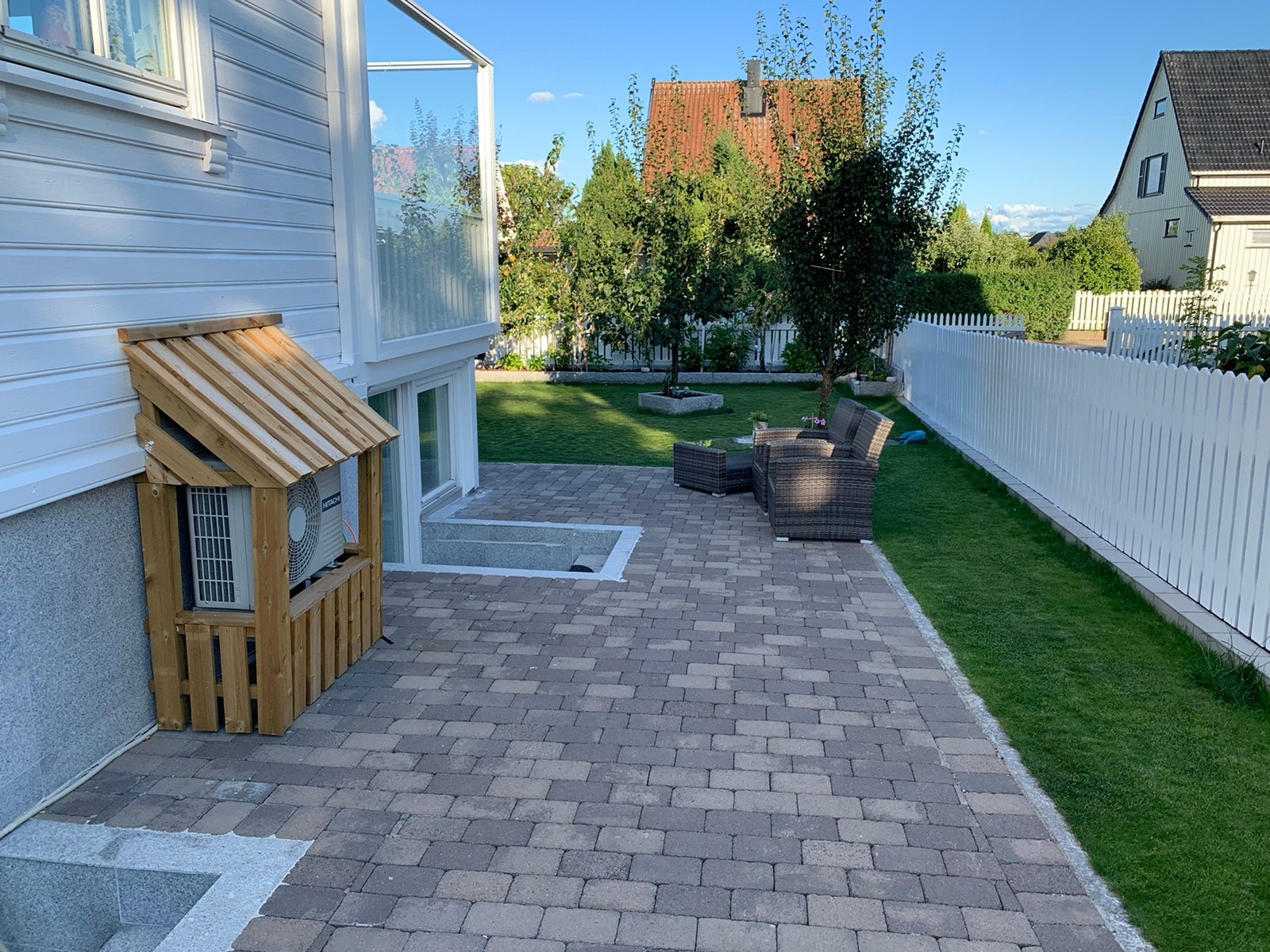 Uteplass Galleribilde