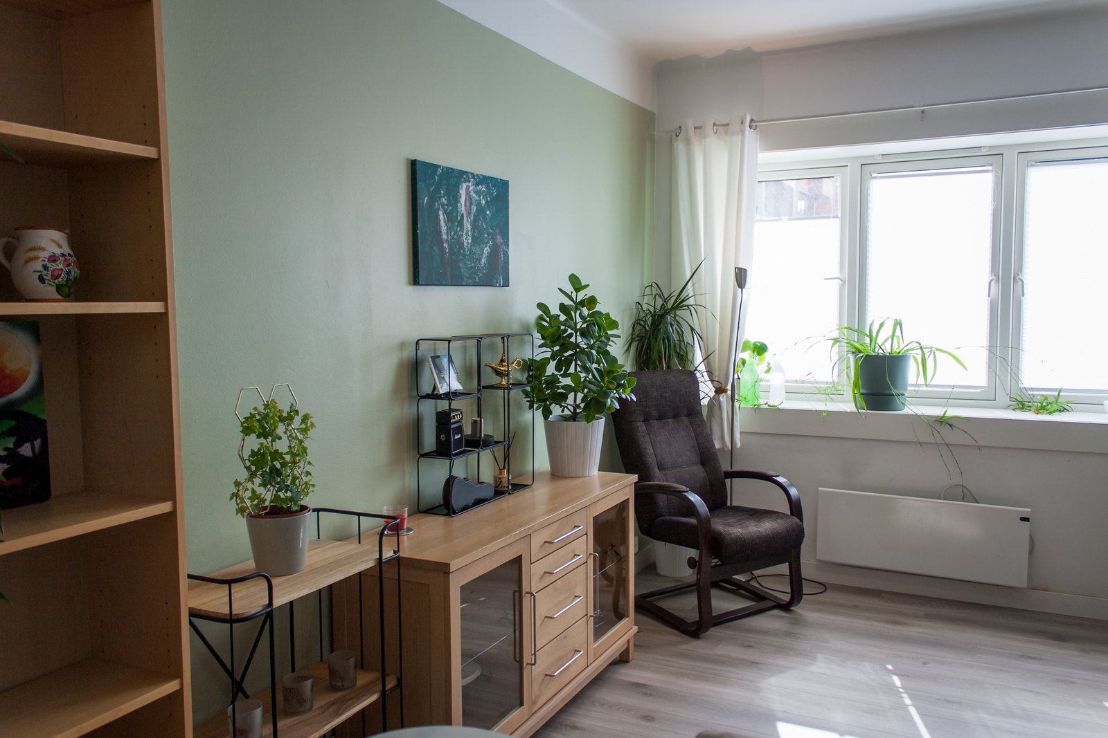 En fredelig oase på Rodeløkka/Grünerløkka, midt mellom yrende byliv Galleribilde