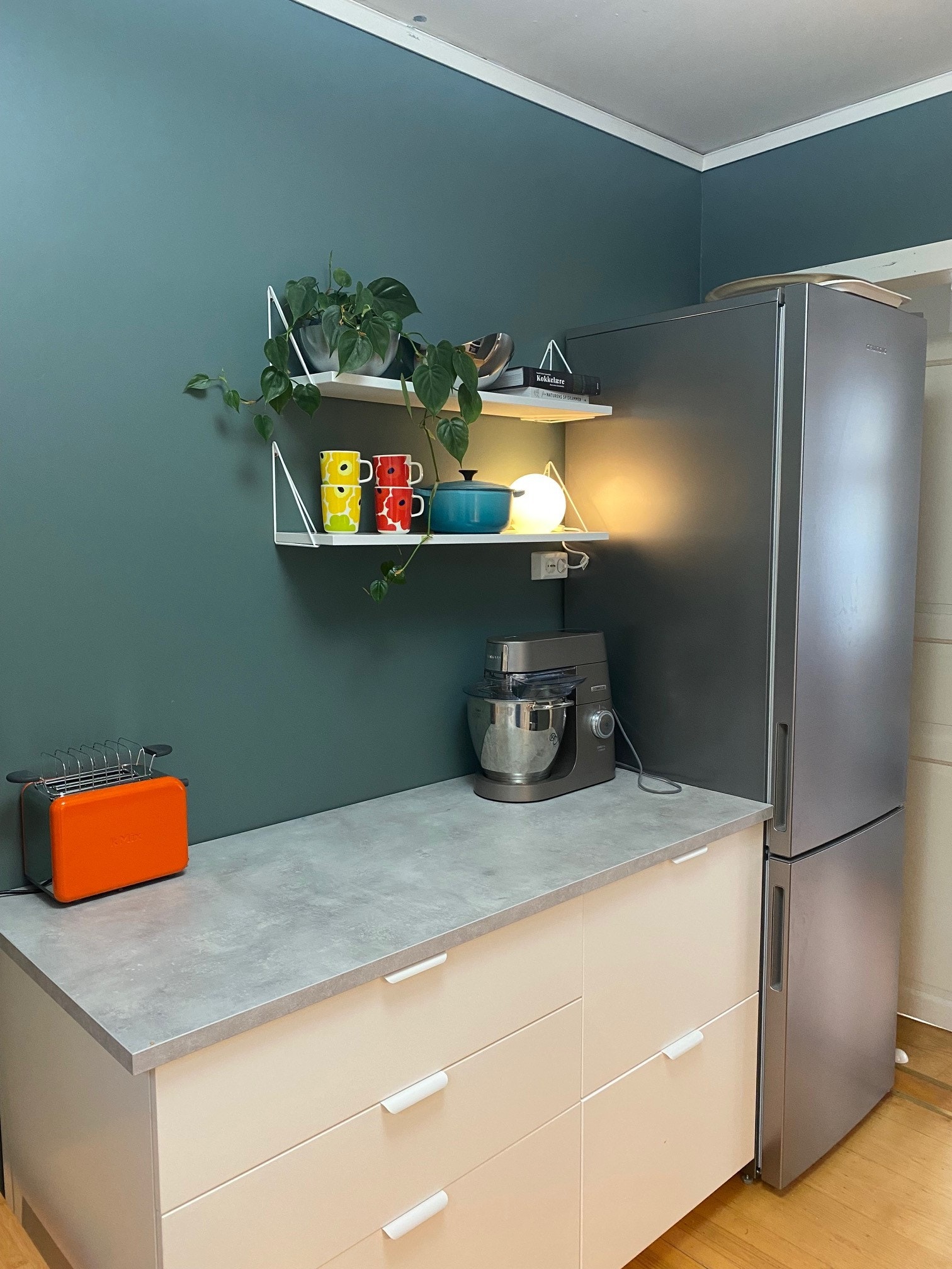 God lagringsplass og nytt kjøleskap Galleribilde