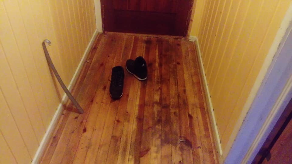 gulv i inngangs gangen Galleribilde