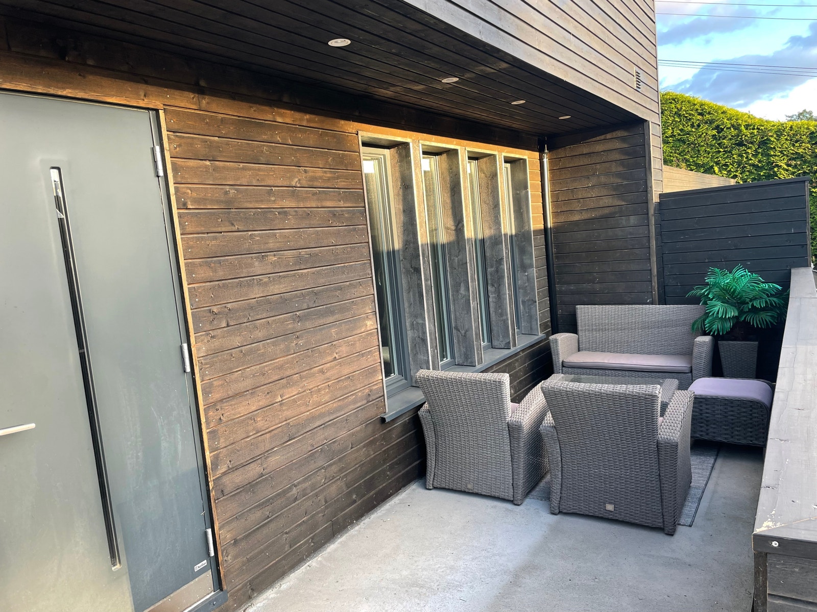 Uteplass Galleribilde