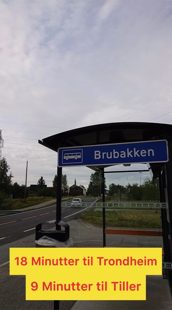 Kort vei til Melhus, Tiller og Trondheim Galleribilde