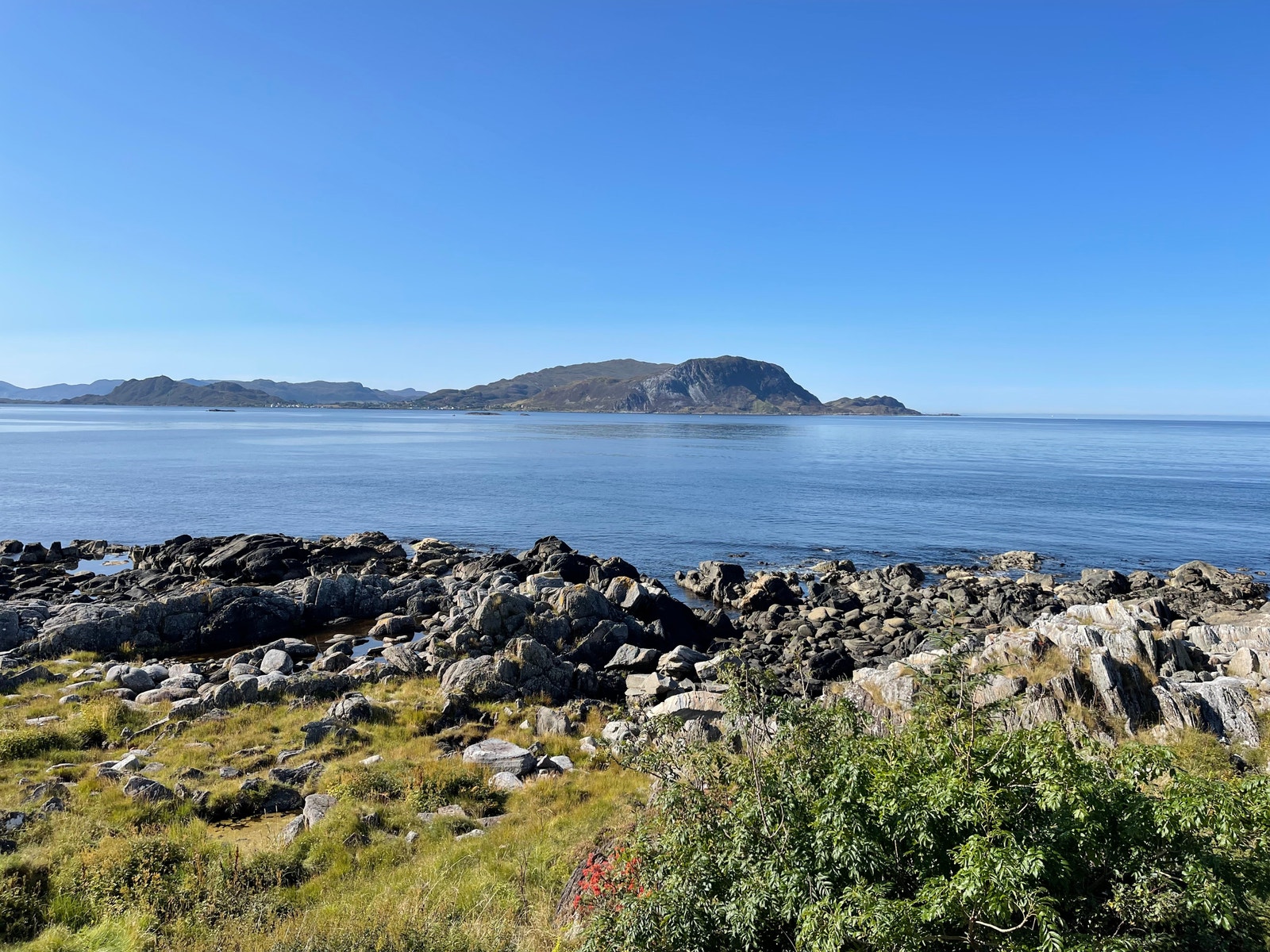 Utsikt fra tomtene mot vest Galleribilde