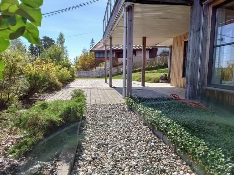 Pent opparbeidet hage. Galleribilde