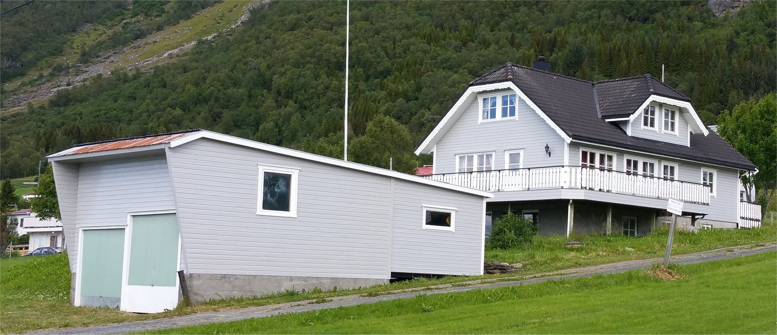 Fasade fra Sør. Galleribilde