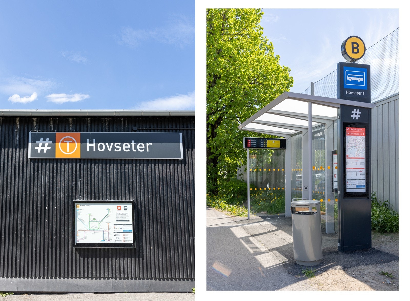 Nærmeste T-banestasjon er Hovseter som ligger ca. 10 minutter gange fra boligen. Galleribilde