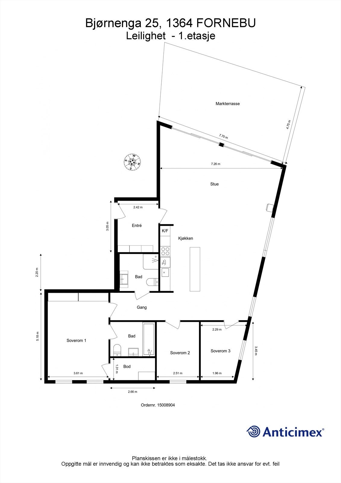 Plantegning. Galleribilde