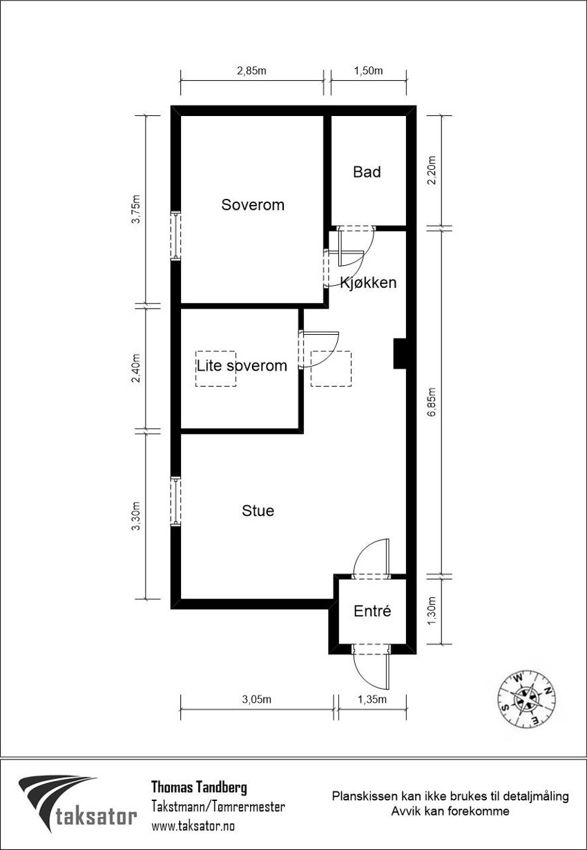 Plantegning. Galleribilde