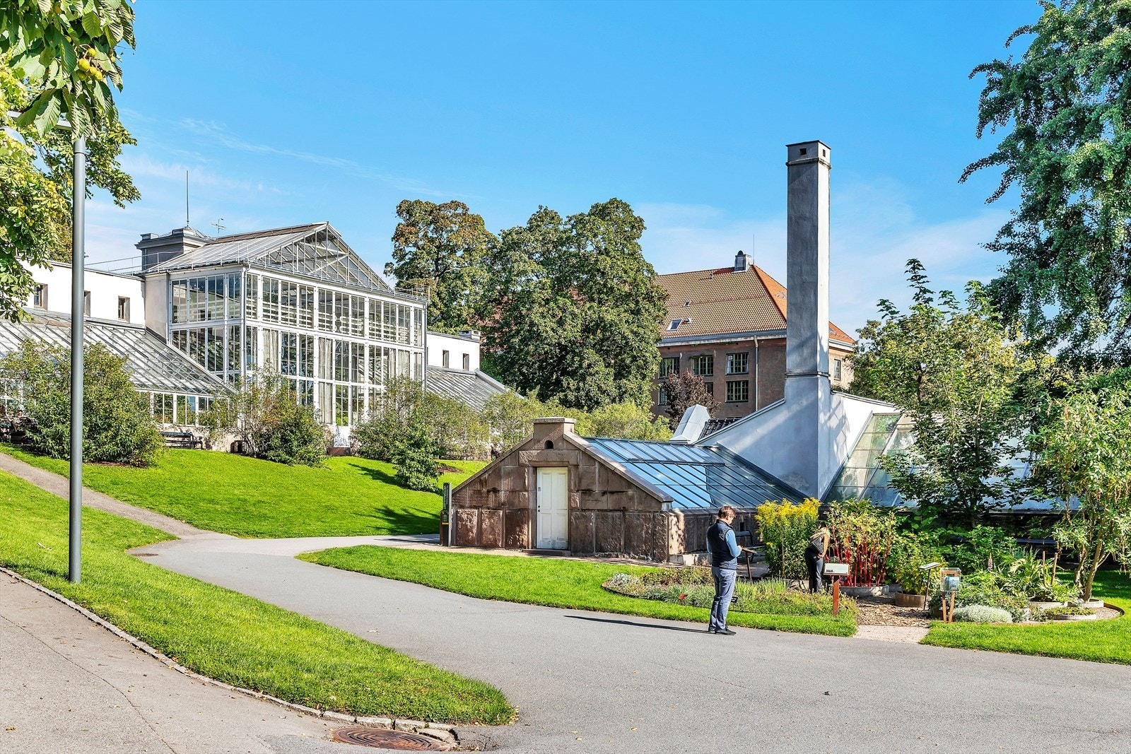 Botanisk Hage er et fantastisk sted å gå på tur. Galleribilde