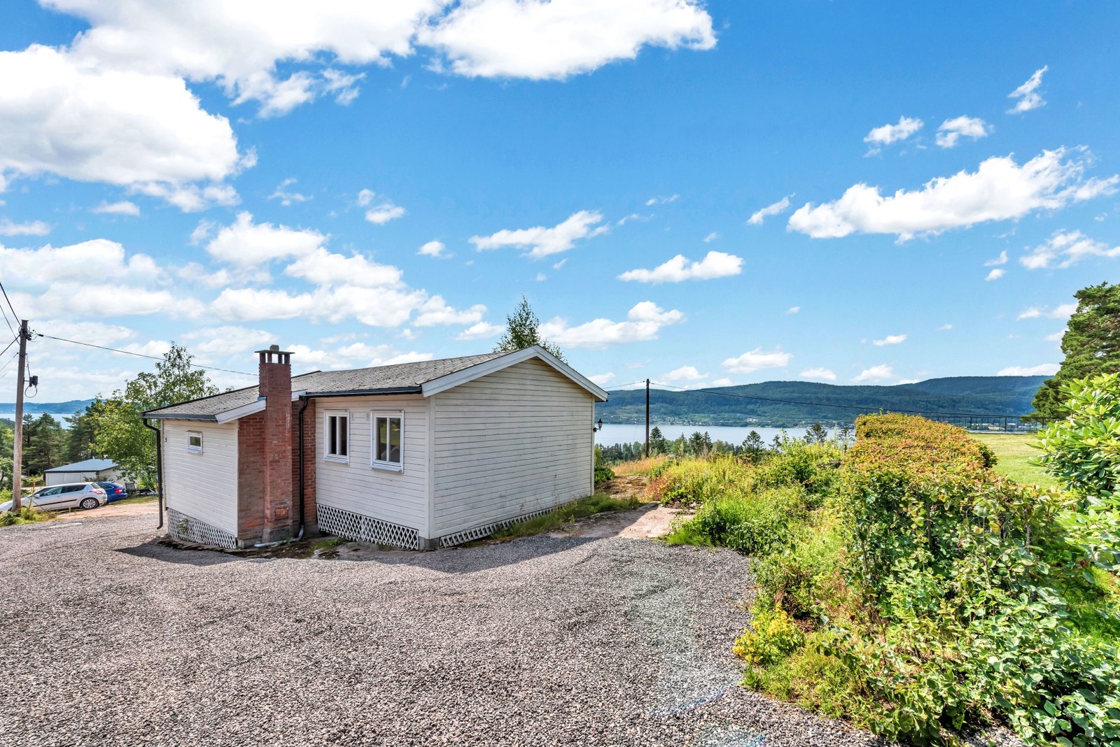 parkering på egen tomt Galleribilde