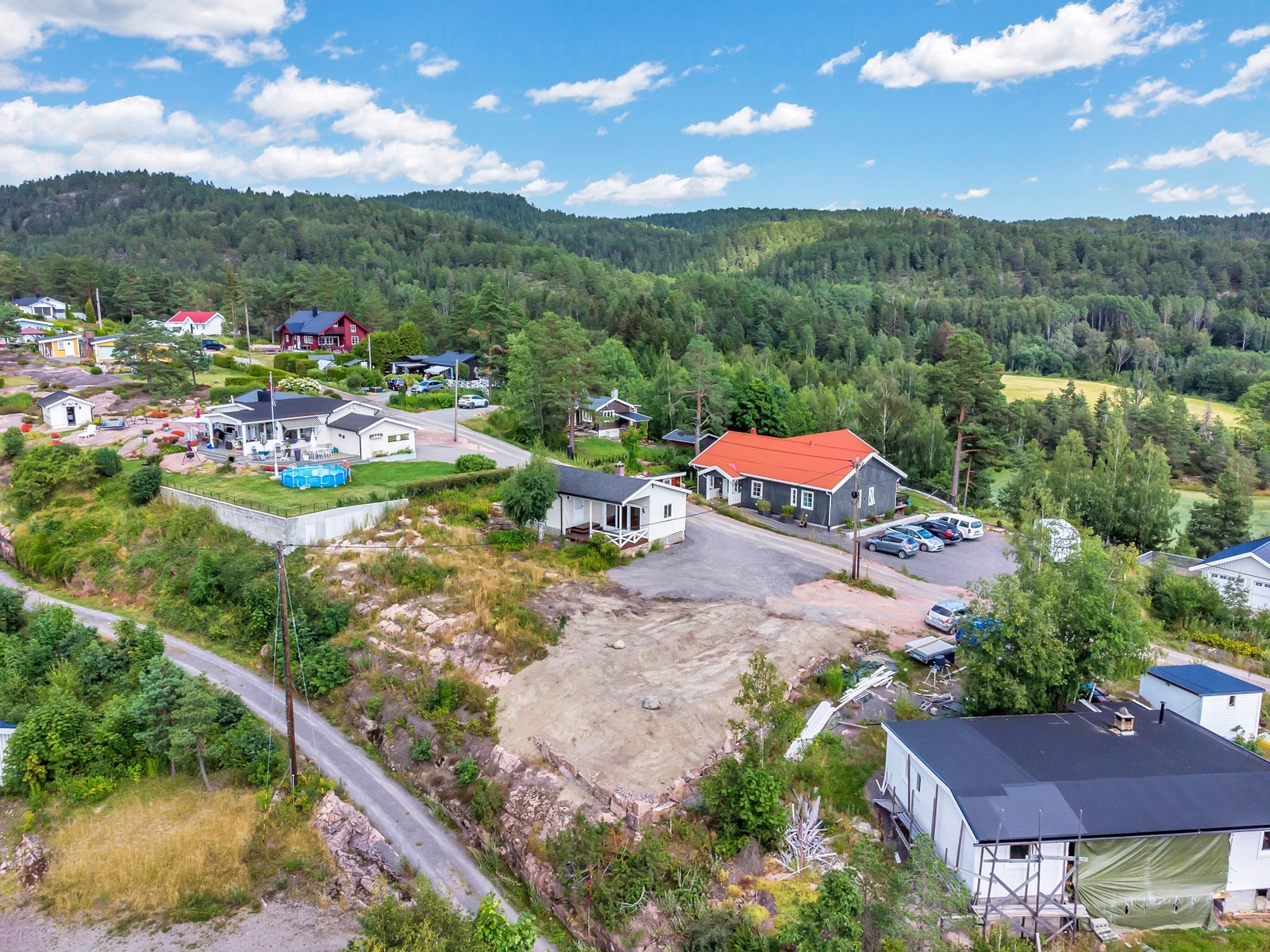 Området er avsatt til boligbebyggelse i kommuneplanen Galleribilde