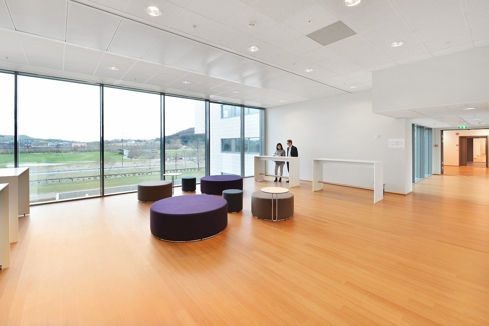 Felles tilhørende foaje ved auditorium Galleribilde