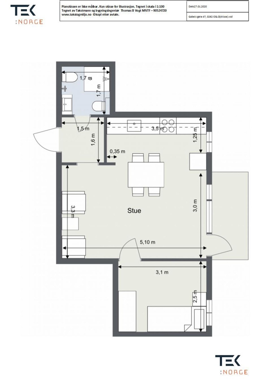 Plantegning. Galleribilde