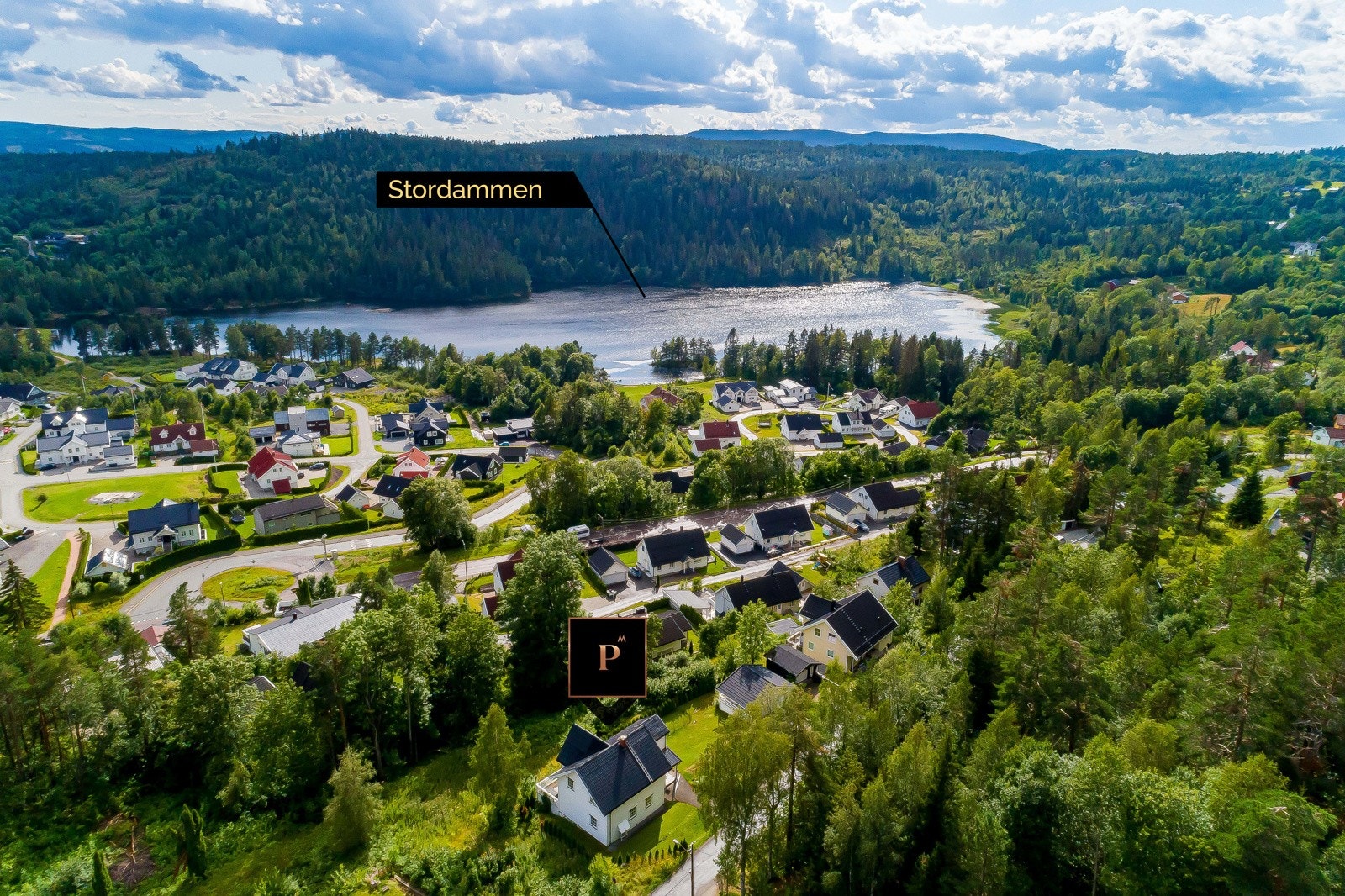 Det er kort vei til både Stordammen og Inntakeren med fine bademuligheter. Galleribilde