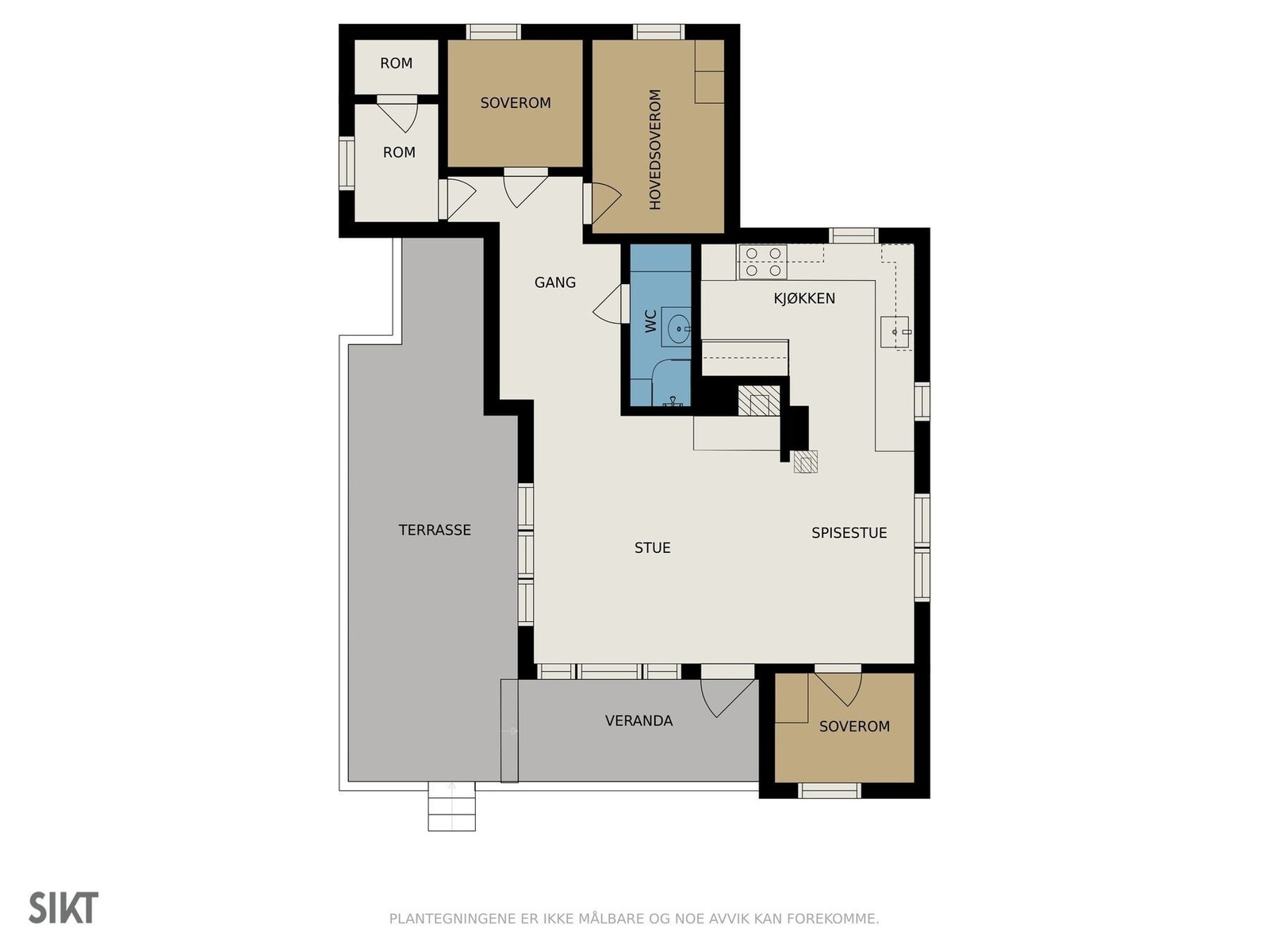 Plantegning | Vestfiplingdalsvegen 370 Galleribilde