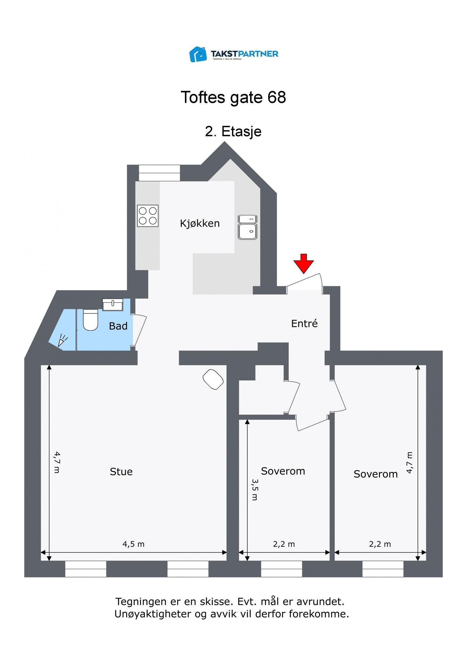 Plantegning. Galleribilde