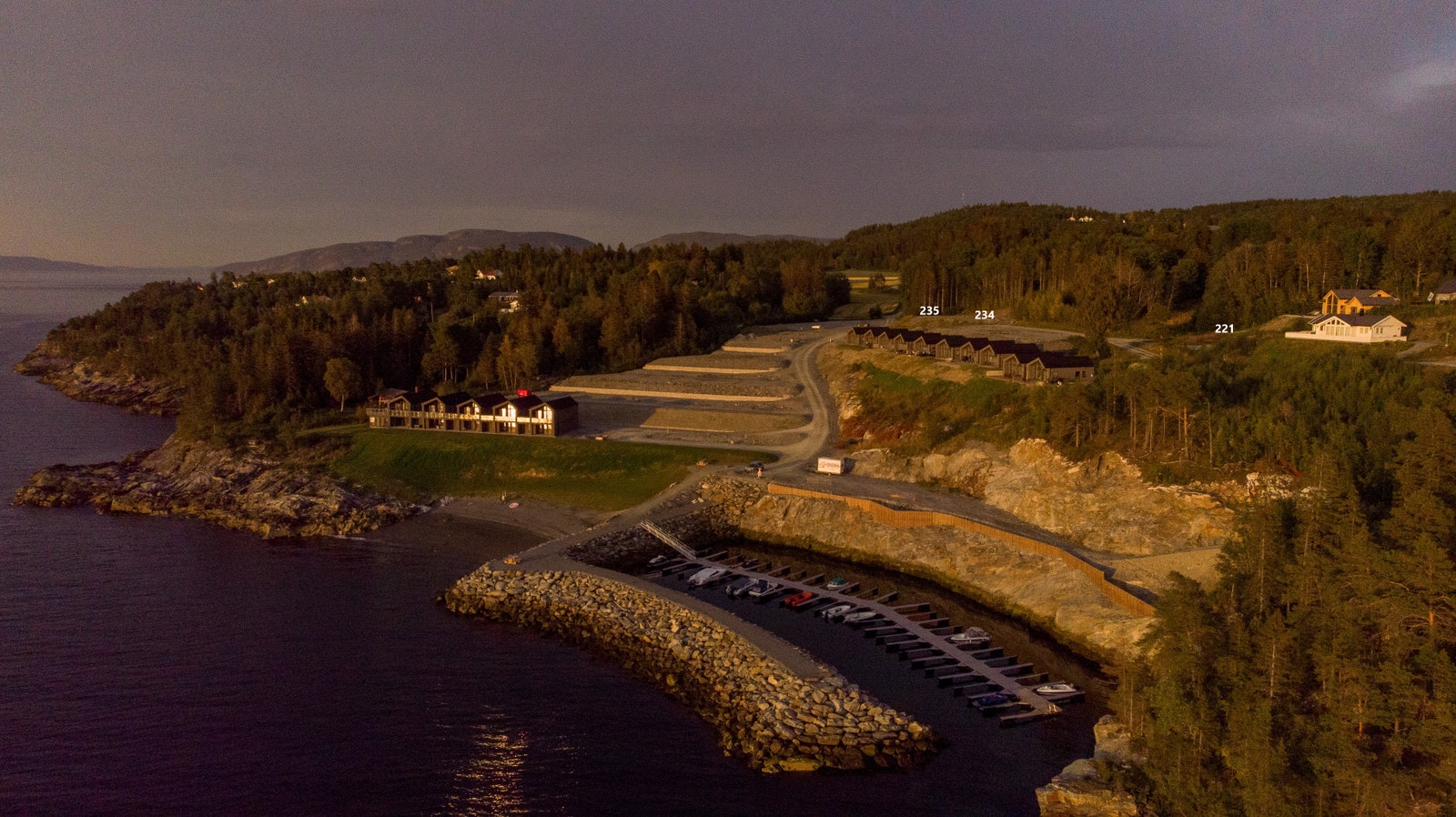 Flotte fritidstomter til salgs - ta kontakt for visning.
Tomtene som selges er markert. Galleribilde