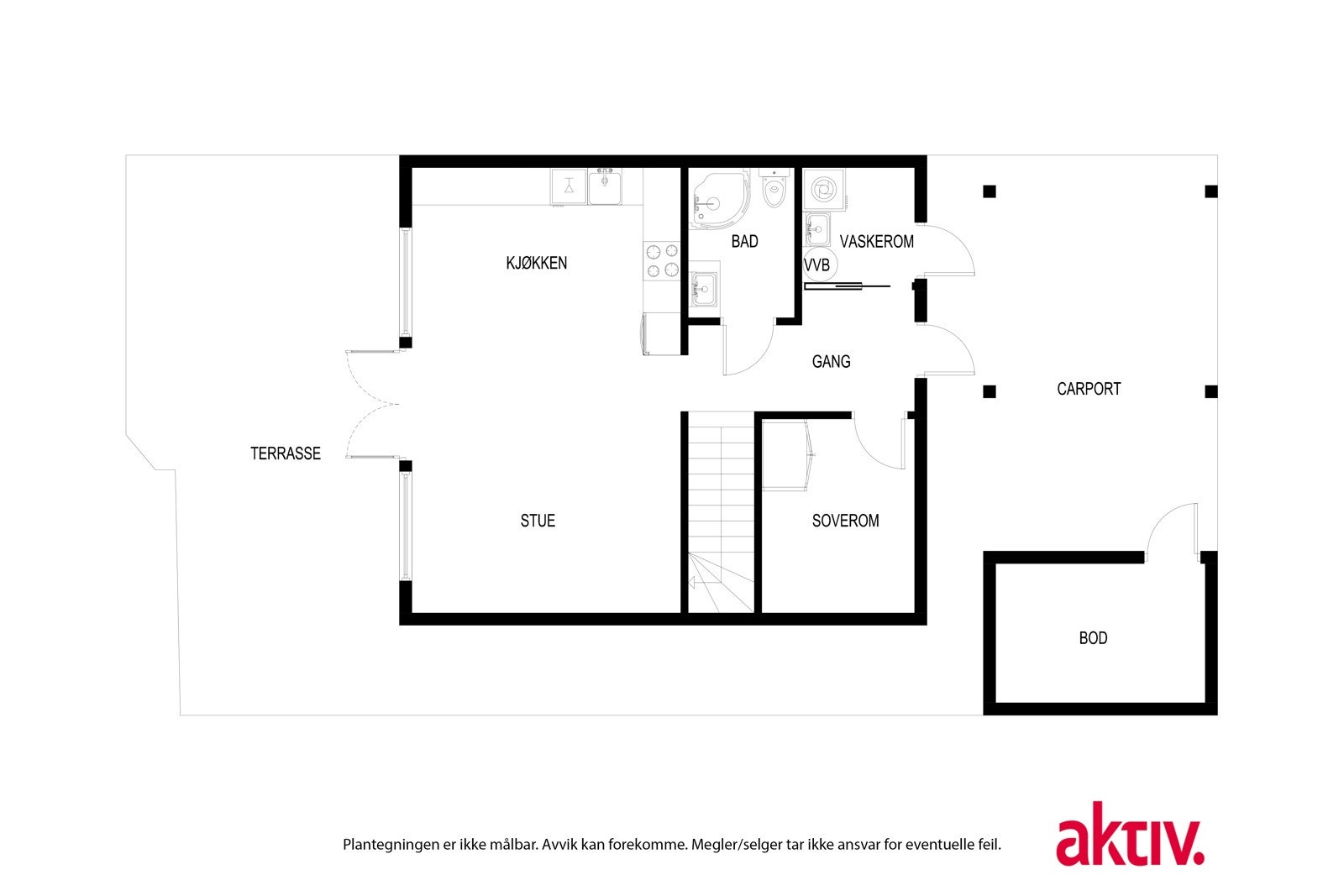 Plan 1 etg. Galleribilde
