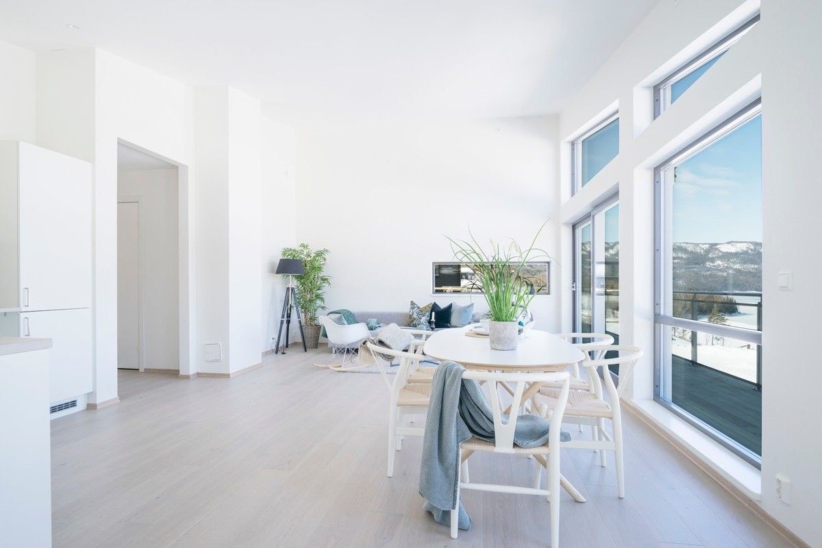 Bilde fra tilsvarende boligstil som er oppført i nabolaget Galleribilde