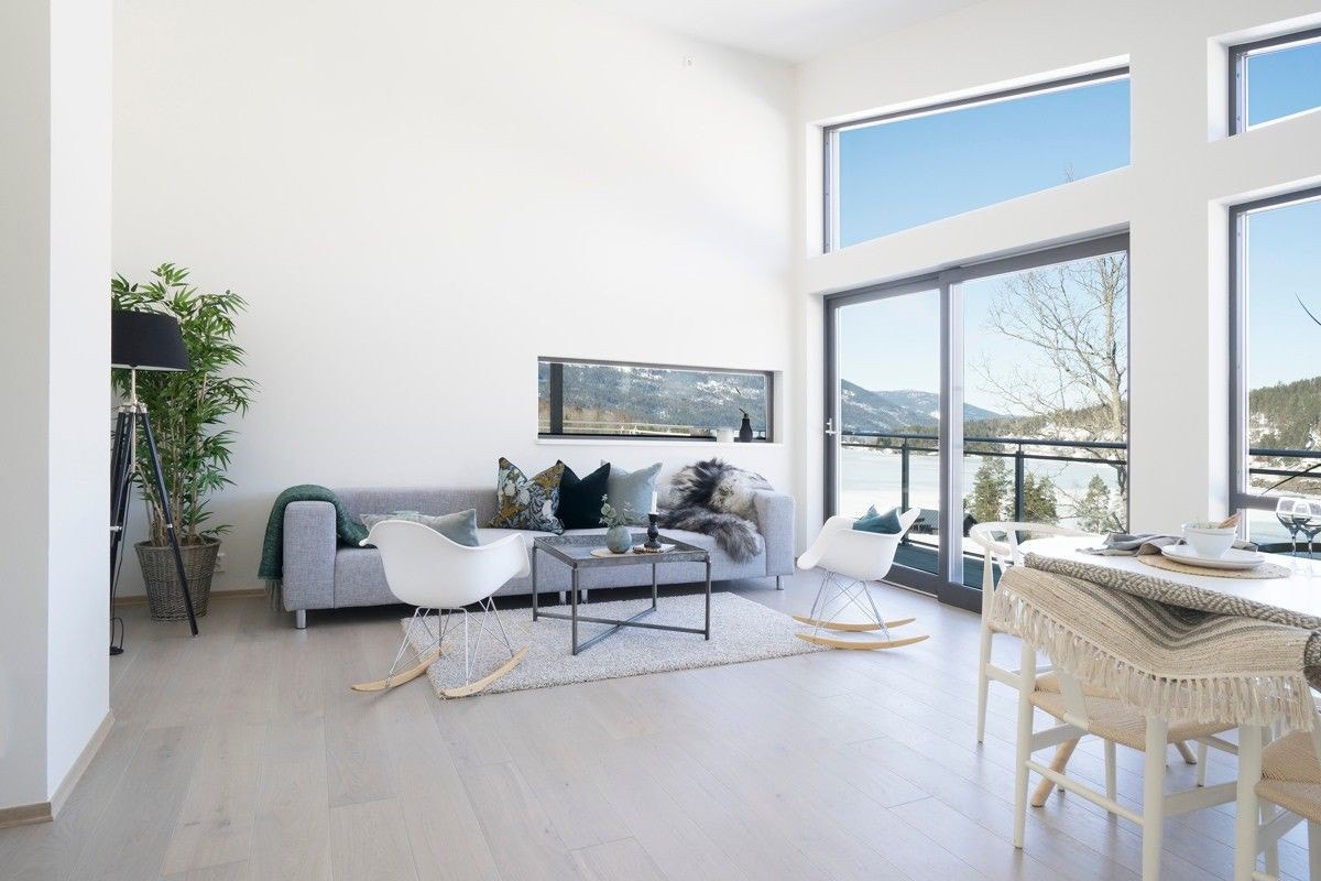 Bilde fra tilsvarende boligstil som er oppført på nabotomten Galleribilde