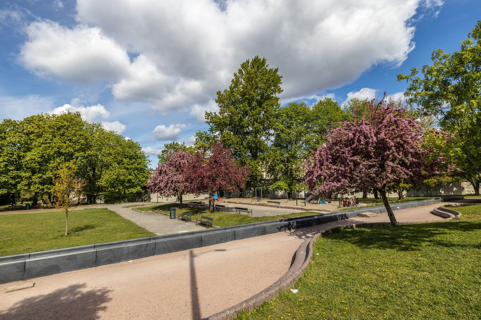 Klosterenga Park og Botsparken ligger rett rundt hjørnet. Galleribilde