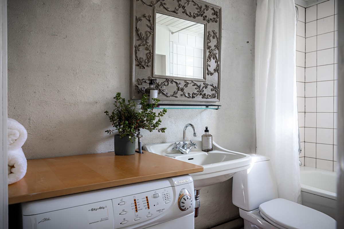 Opplegg for vaskemaskin Galleribilde