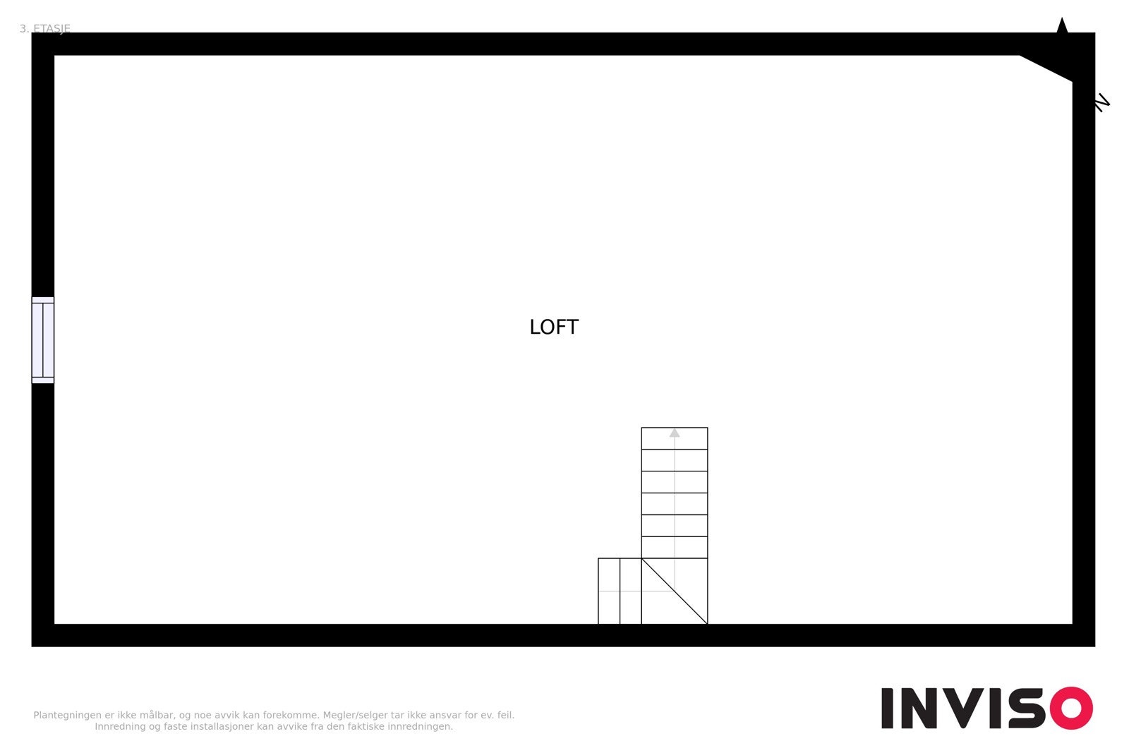 Planskisse loft Galleribilde