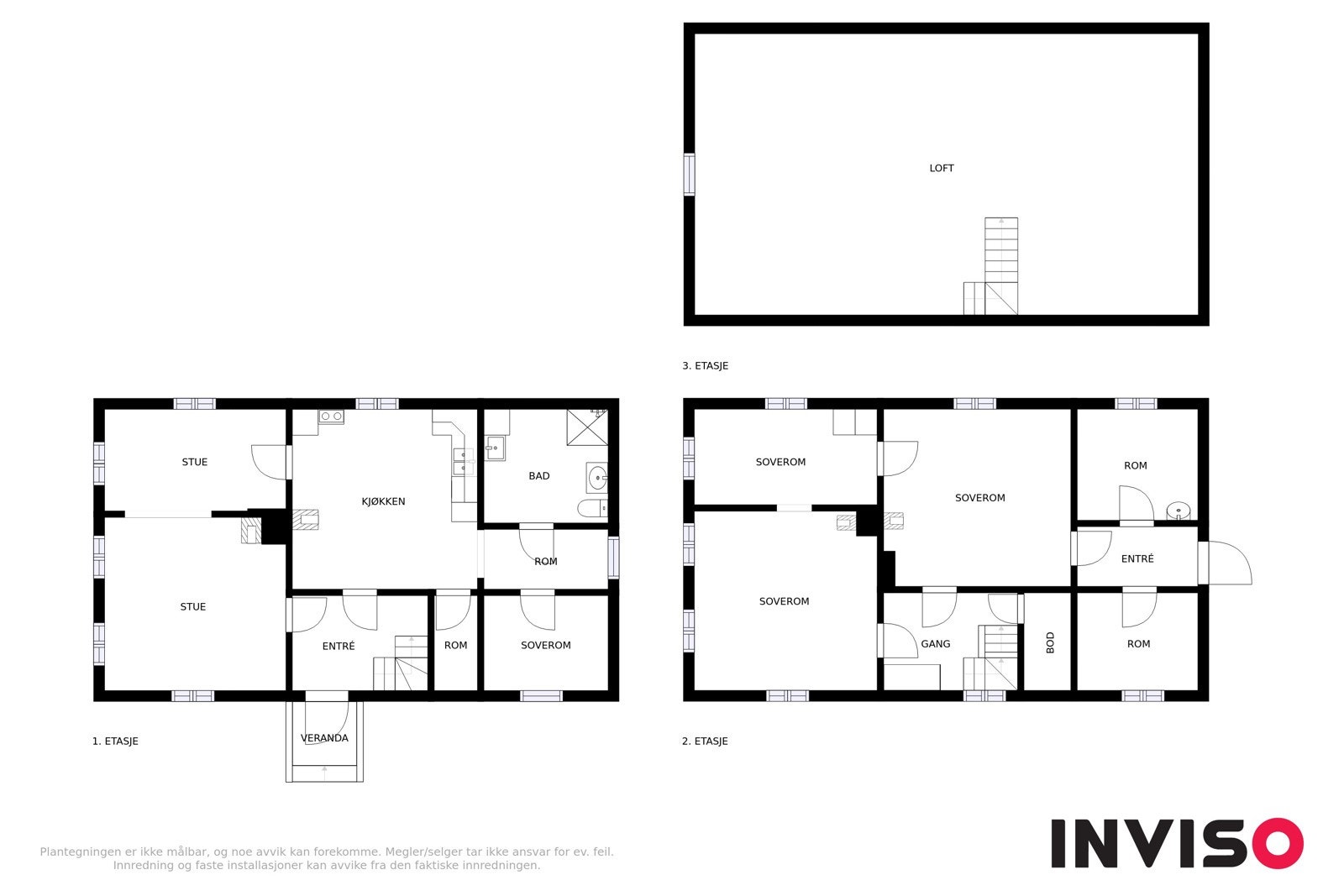 Planskisser samlet Galleribilde