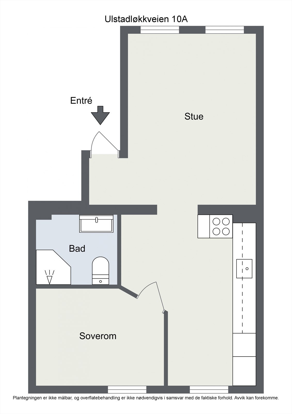 Planskisse. Galleribilde