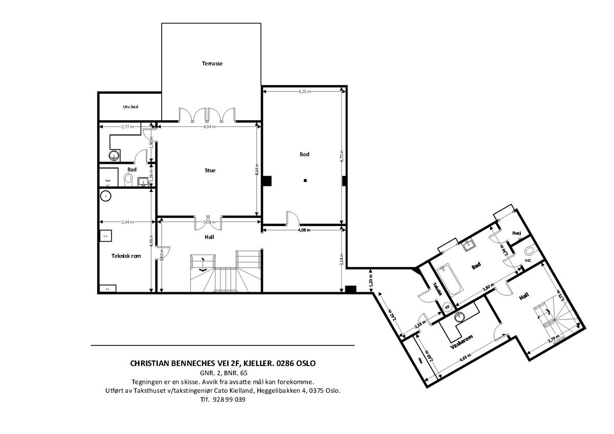 Kjeller-/underetasje Galleribilde