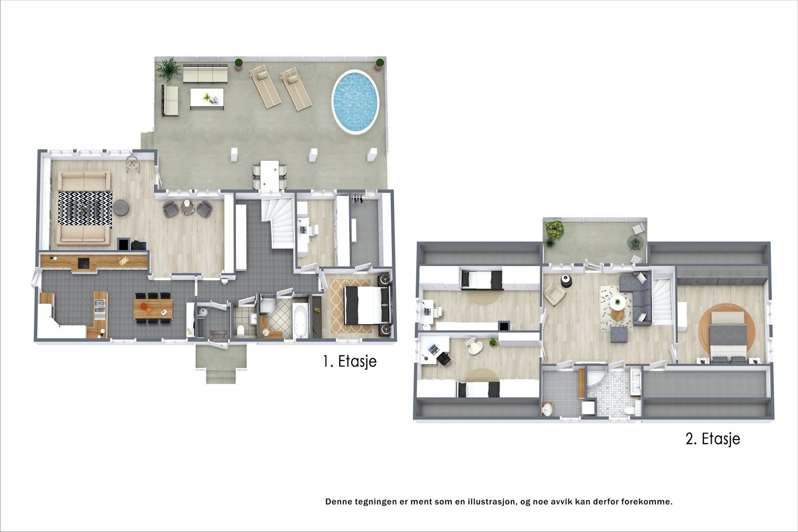 Plantegning. Galleribilde