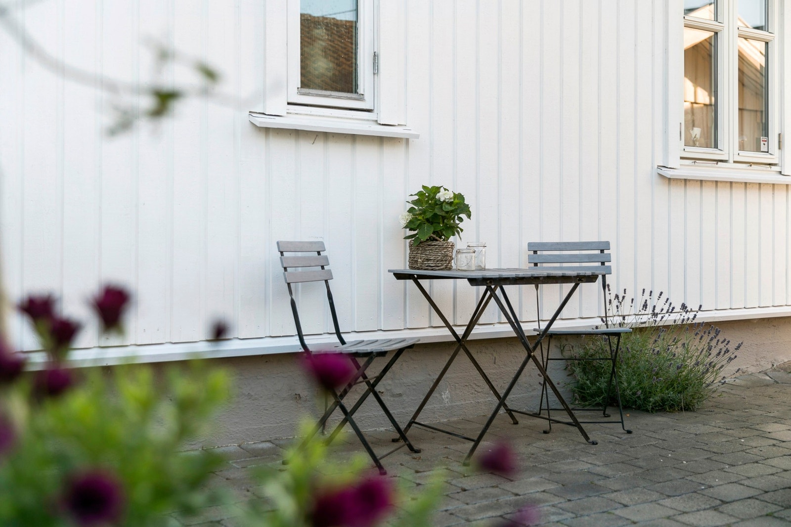 Her kan du nyte morgensolen. Galleribilde