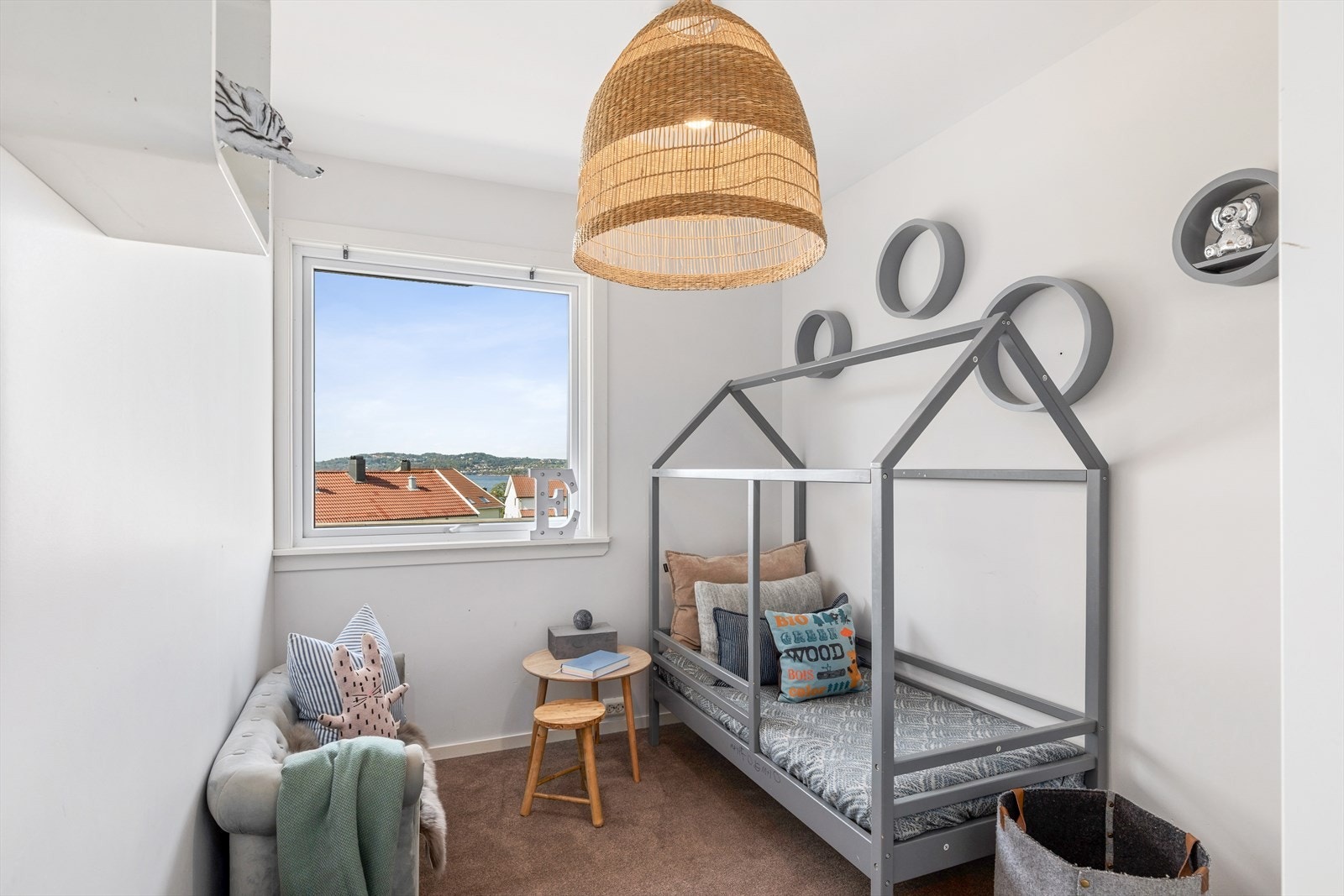 Soverom 3 passer godt som barnesoverom. Galleribilde