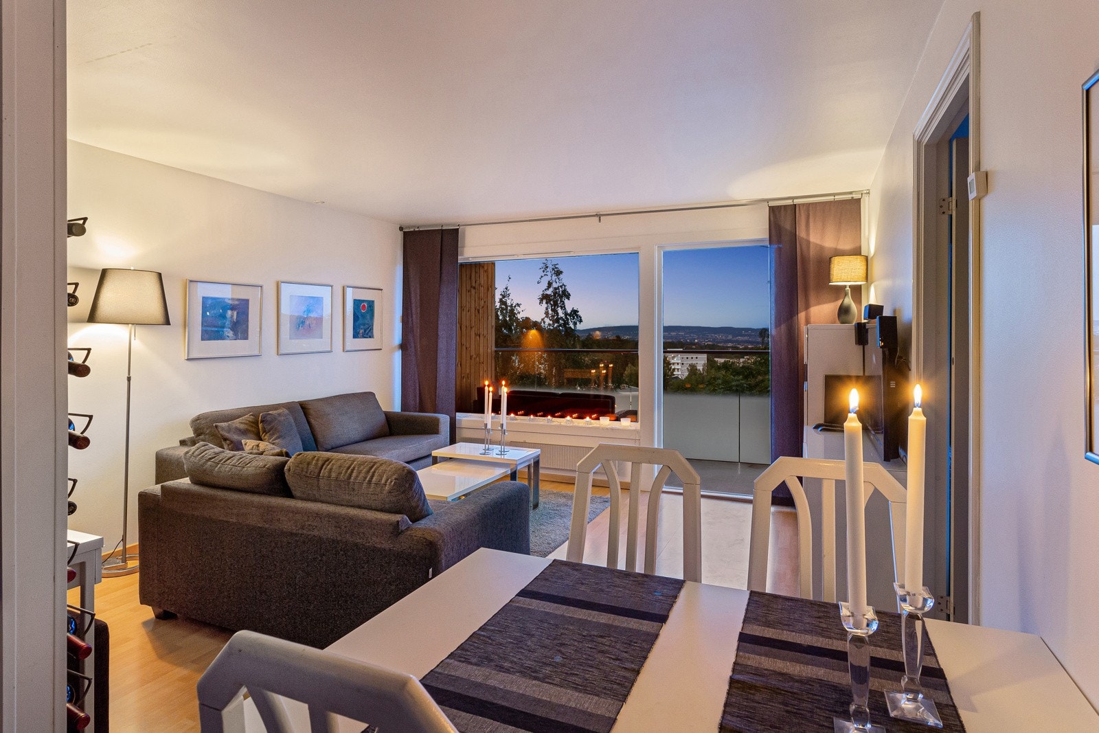 Borettslaget gjennomførte en omfattende fasaderehabilitering i 2019-20 som også innebar utskifting av vinduer Galleribilde