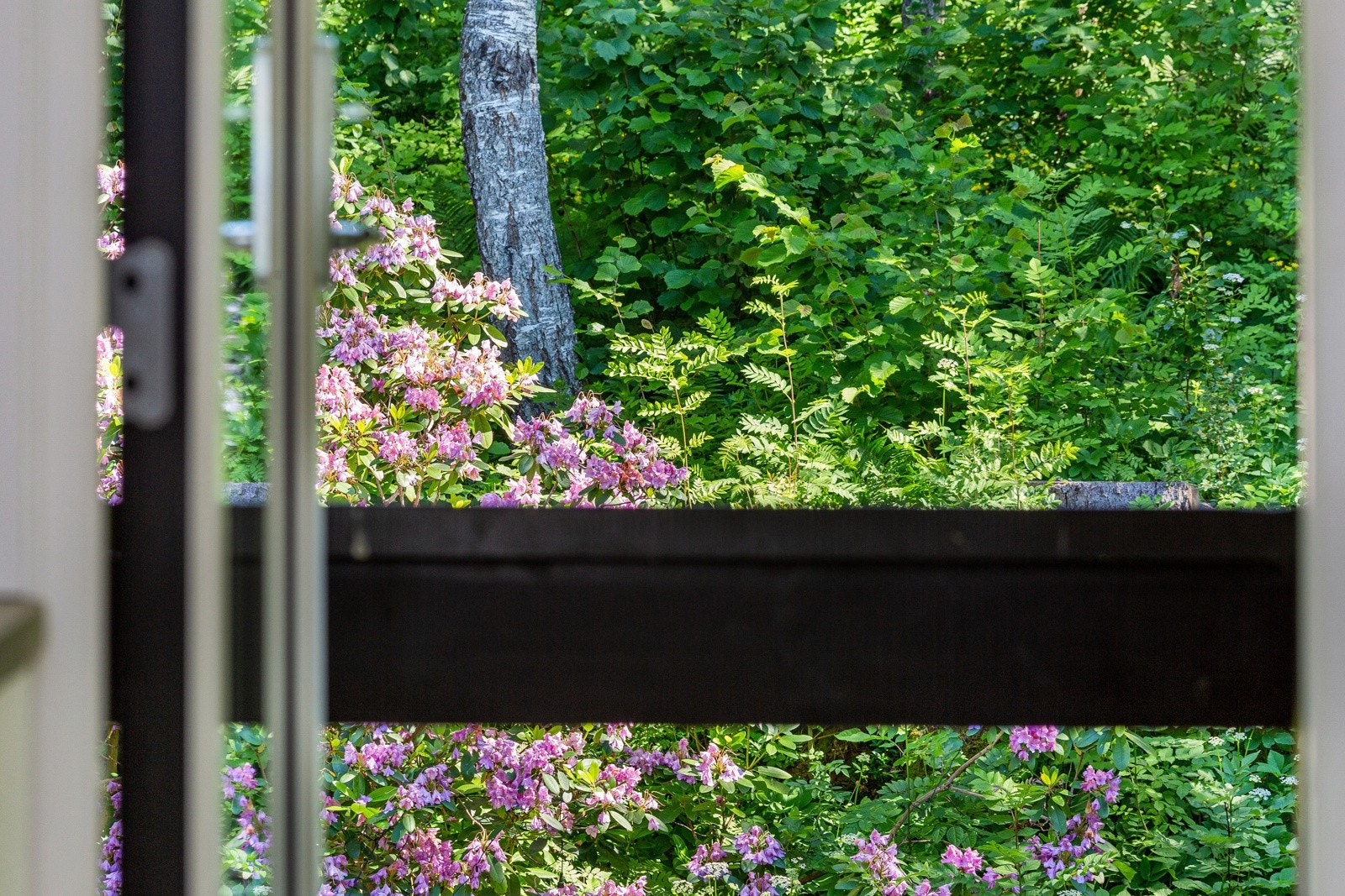 Balkongen er usjenert med fredfull utsikt til felles grøntområde. Galleribilde